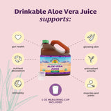 Gobelet inclus pour mesurer et déguster Lily Of The Desert Aloe Vera