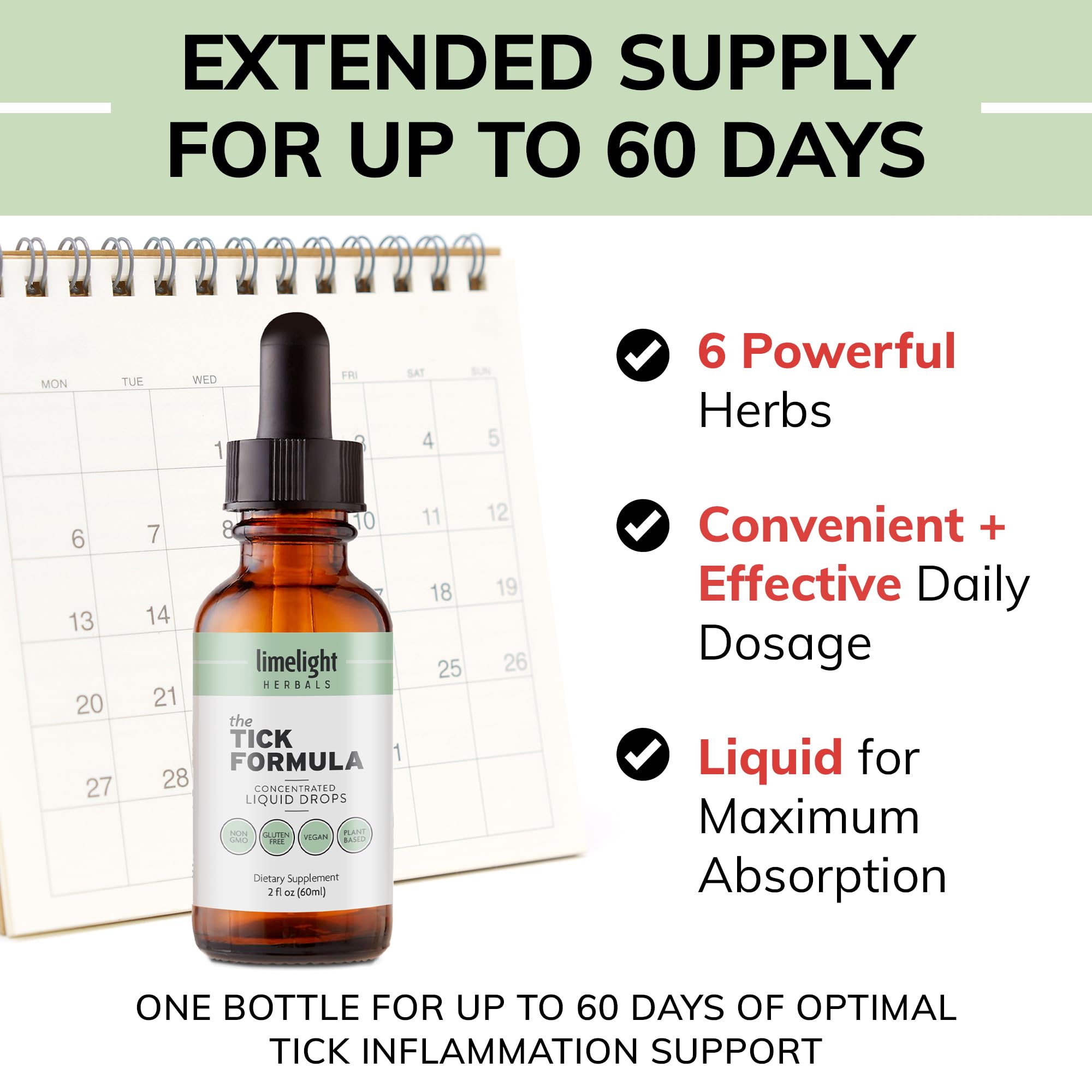Limelight Herbals Formule anti-tiques liquide, flacon: sans agents de remplissage.