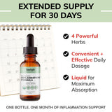 LIMELIGHT HERBALS Inflammation Formula Advanced ingrédients biologiques – sans OGM et végane.