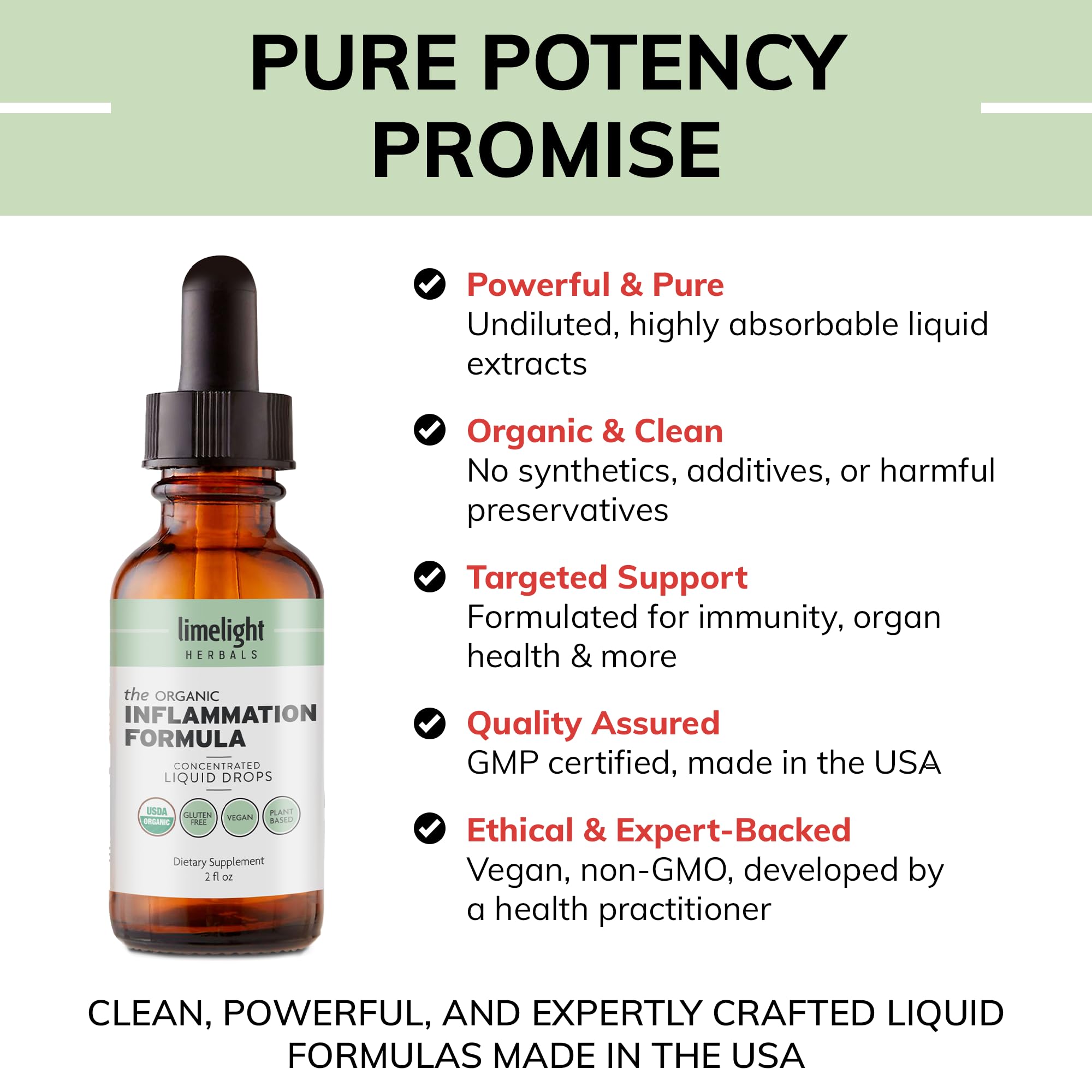 LIMELIGHT HERBALS Inflammation Formula Advanced bienfaits possibles – soutien quotidien pour le bien‑être.