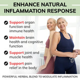 LIMELIGHT HERBALS Inflammation Formula Advanced bouteille gouttes – absorption élevée pour le confort quotidien.