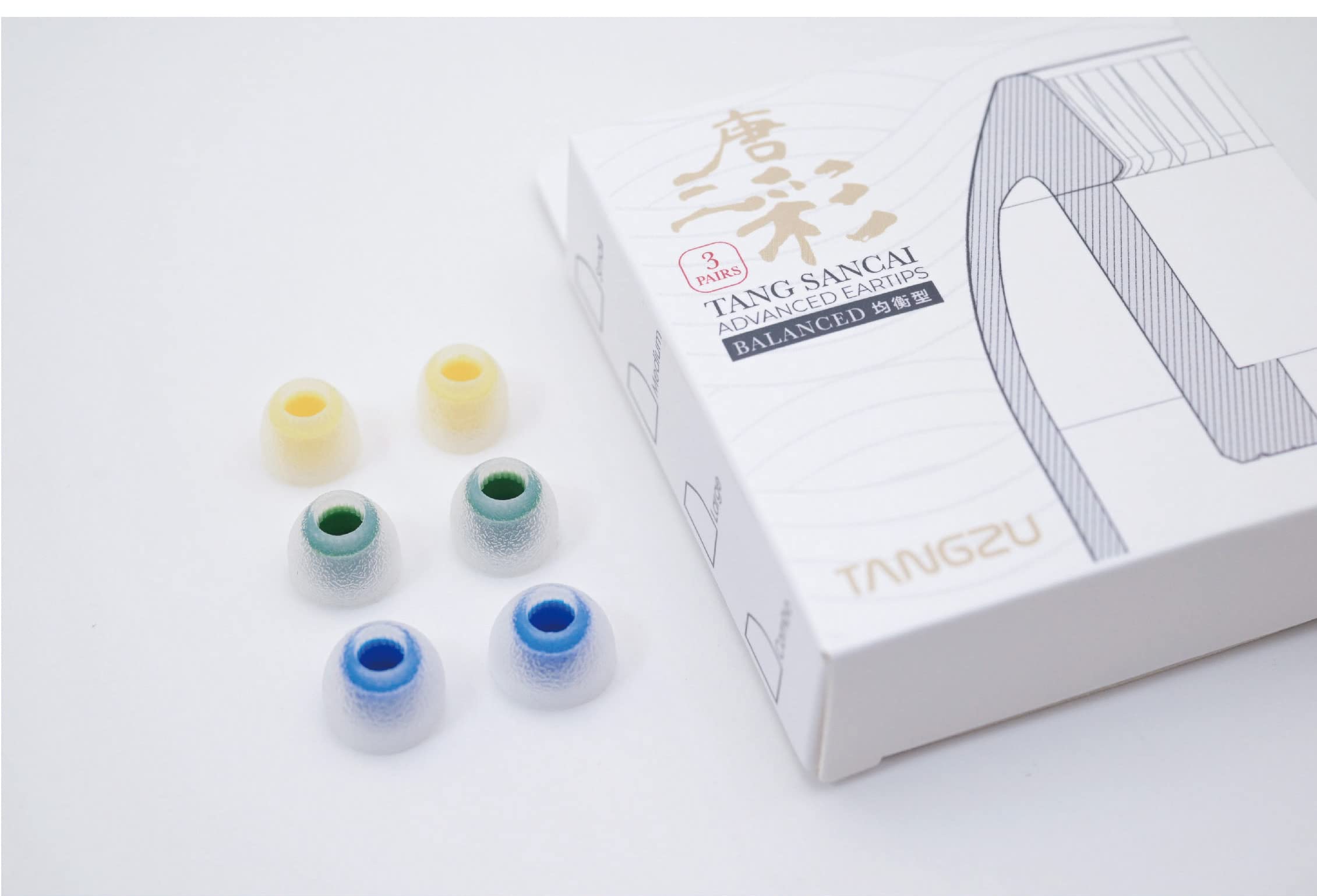 Linsoul Tangzu Tang Sancai embouts oreille – design classique et confort
