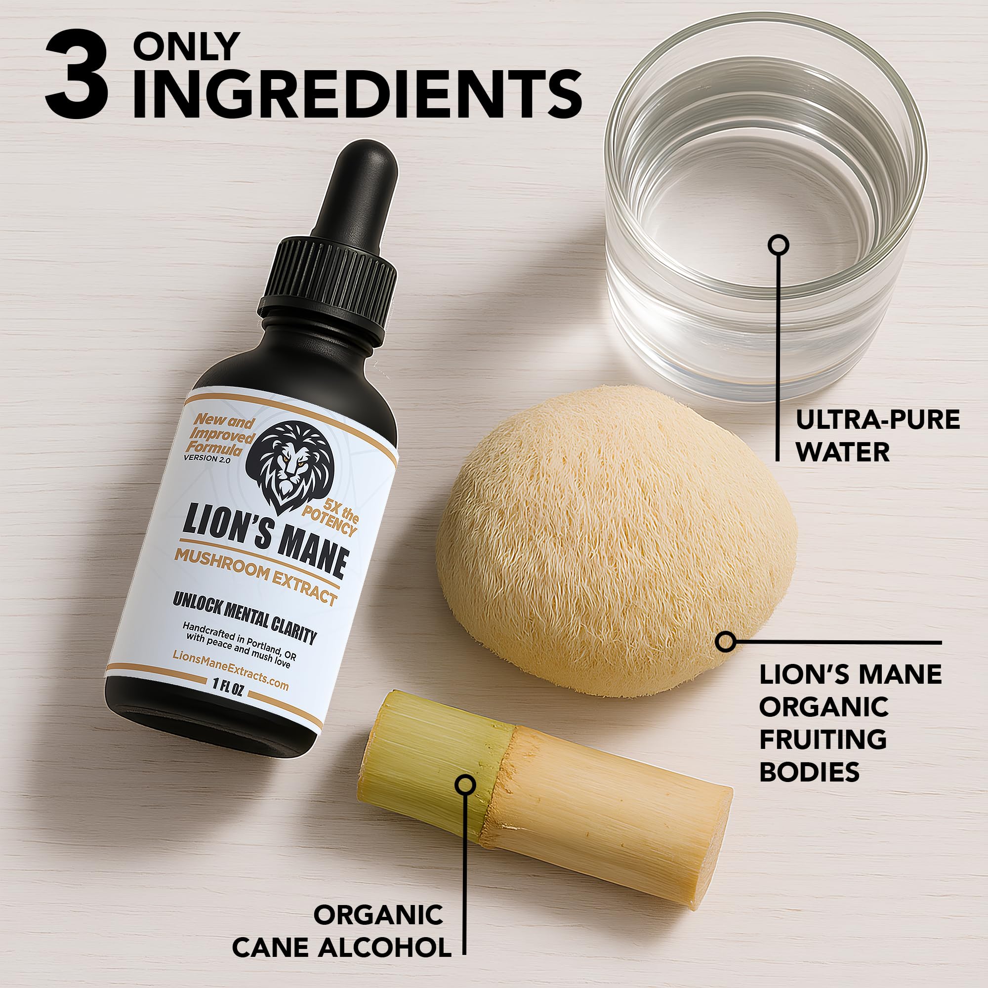 LionsManeExtracts gout-doux-naturel : goût agréable.