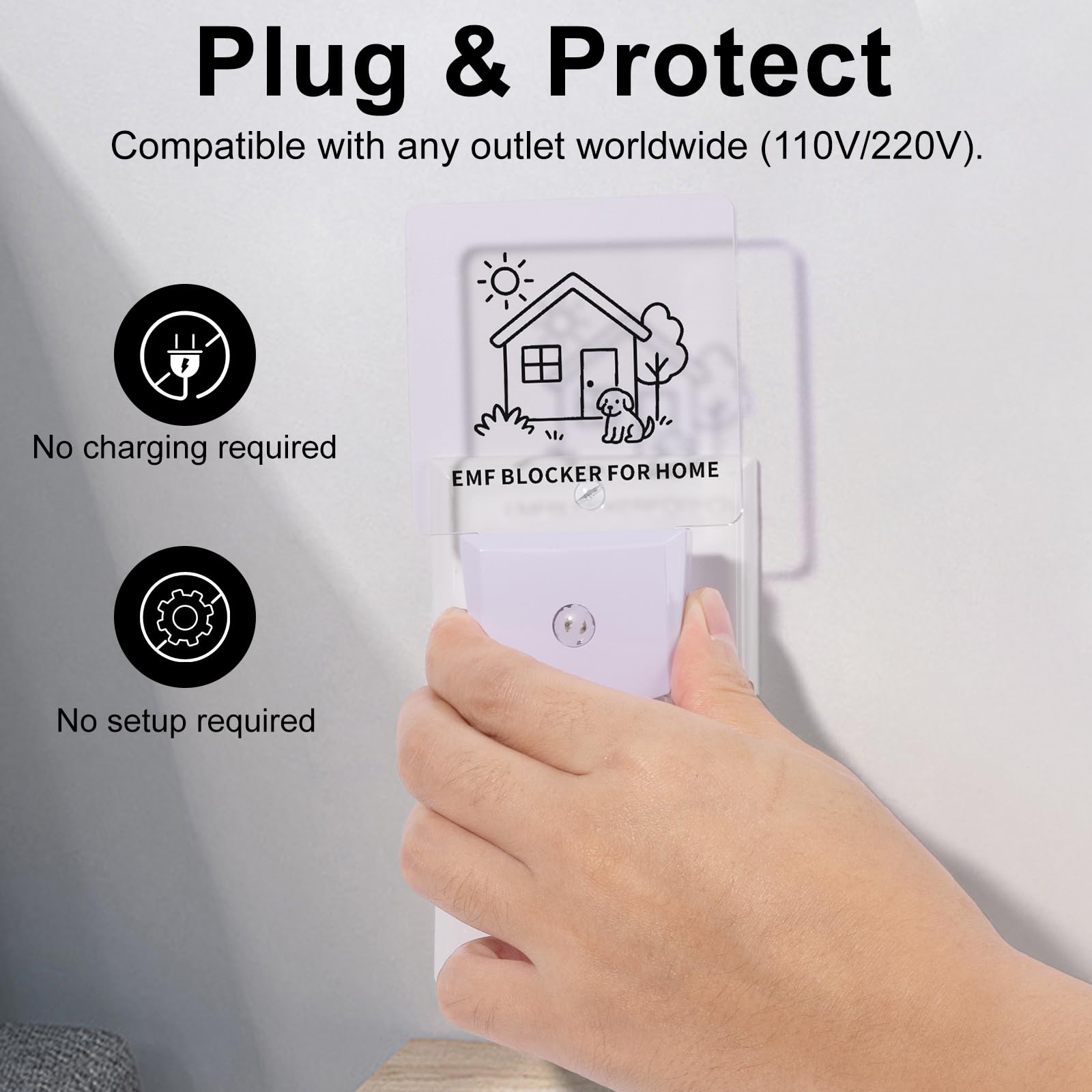 Liovsiso EMF Blocker prêt à l’emploi pour une protection invisible.
