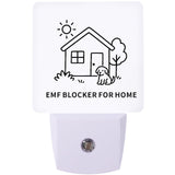 Liovsiso EMF Blocker sur prise domestique, protection discrète pour toute la maison.