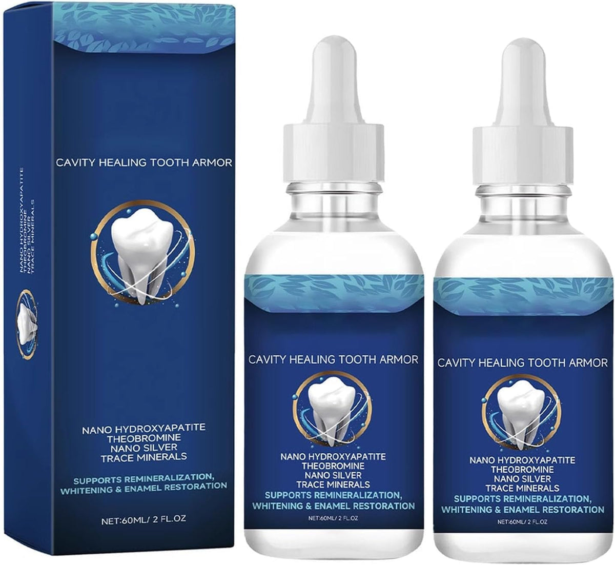 LIOZXIUT Dentite Armure: bouteille transparente, facilité d’application quotidienne.