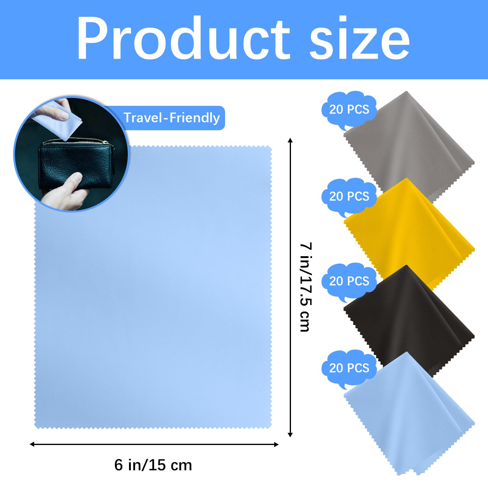 Lipetol chiffons microfibre pour écrans TV, élimine traces sans résidu