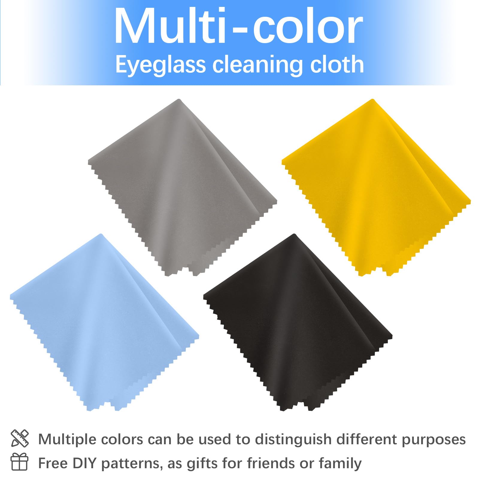 Lipetol chiffons microfibre pour lunettes de soleil, protection des verres