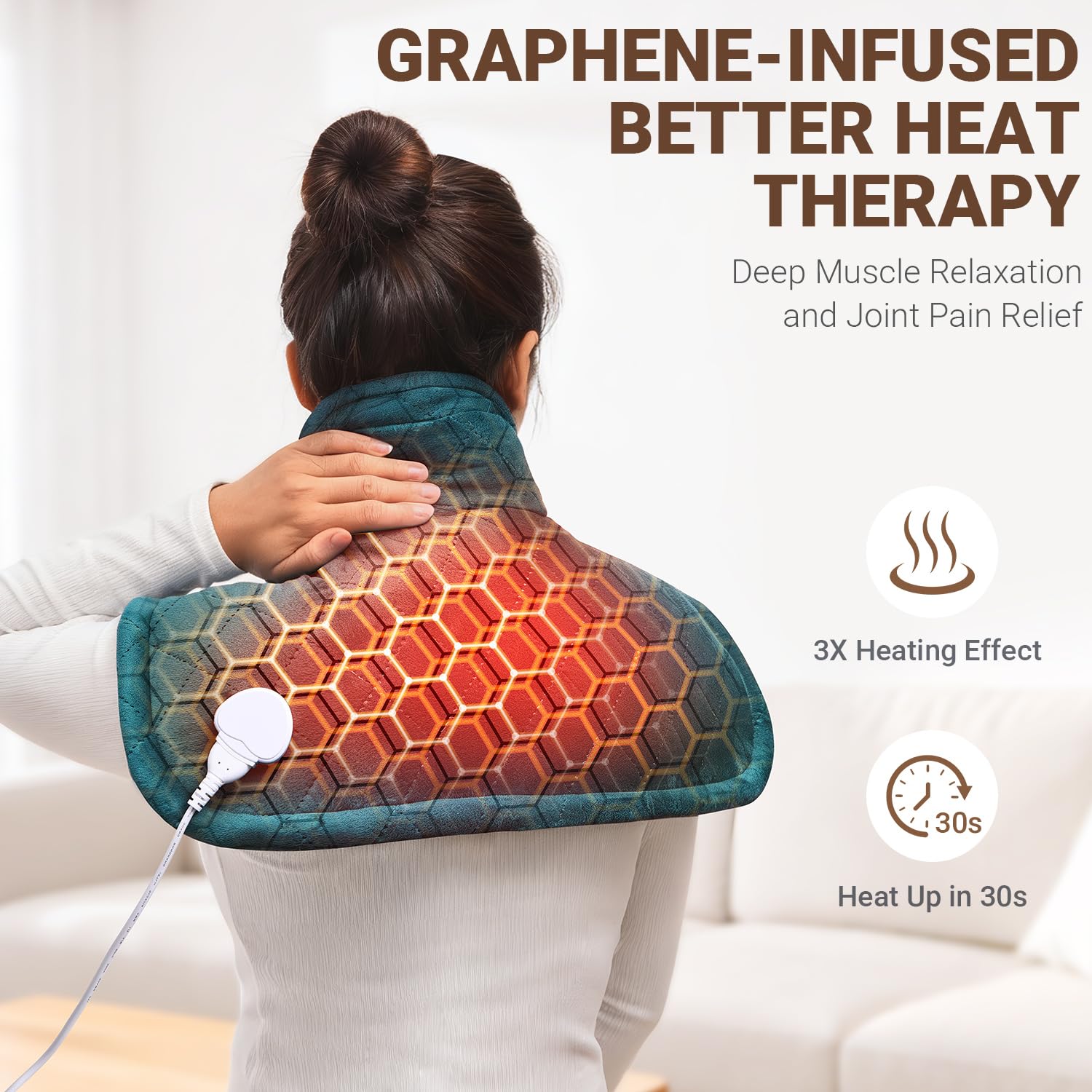 LipHome régulateur avec six niveaux de chaleur pour plus de confort.