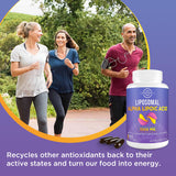 Lipmaxmall Acetyl-L-Carnitine – flacon, soutien potentiel des fonctions nerveuses et énergie cellulaire.