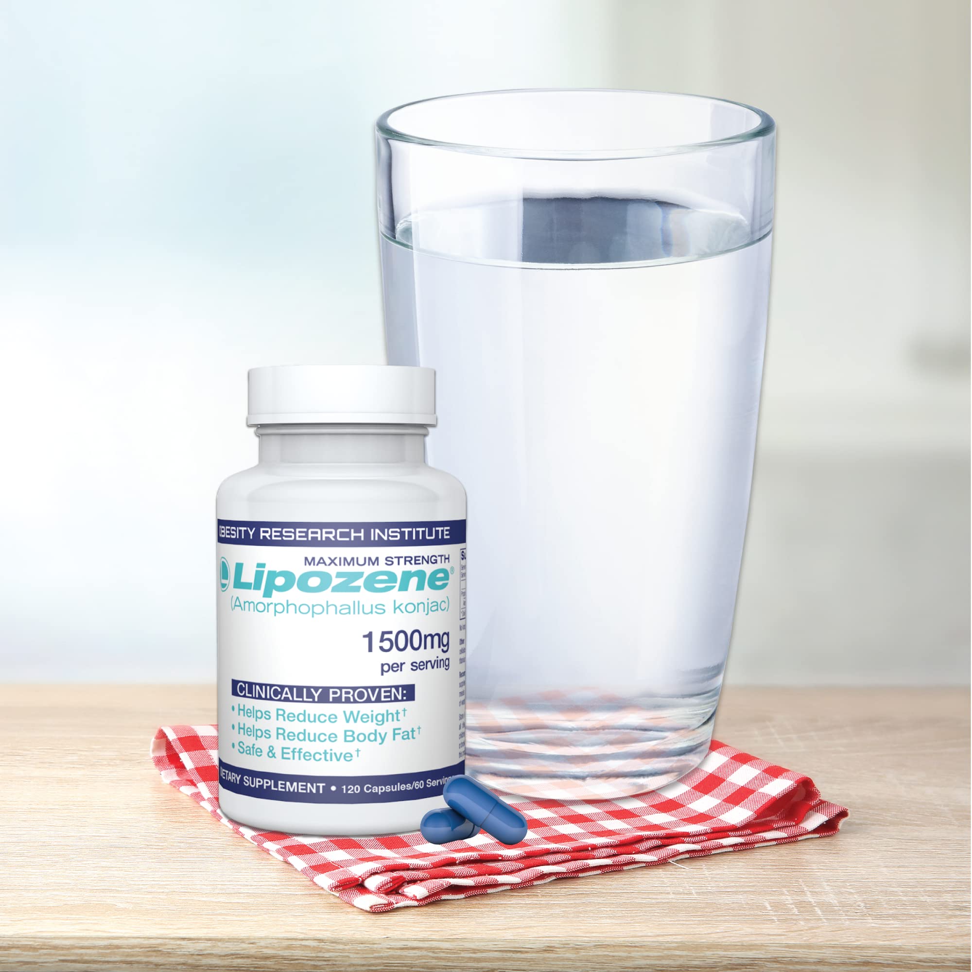 Lipozene - emballage clair, achat facilité et planification.