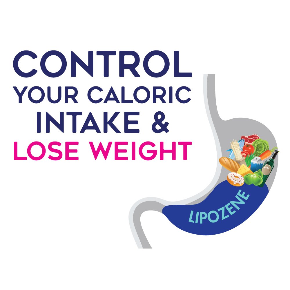Lipozene - capsules dans un verre d'eau, usage quotidien possible.
