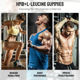 Gommes Liqherb HMB et Leucine - saveur citron rafraîchissante pour booster les séances.