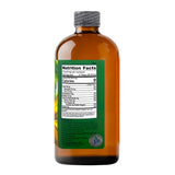 Liquid Blenz étiquette sur la bouteille mettant en avant les ingrédients naturels.