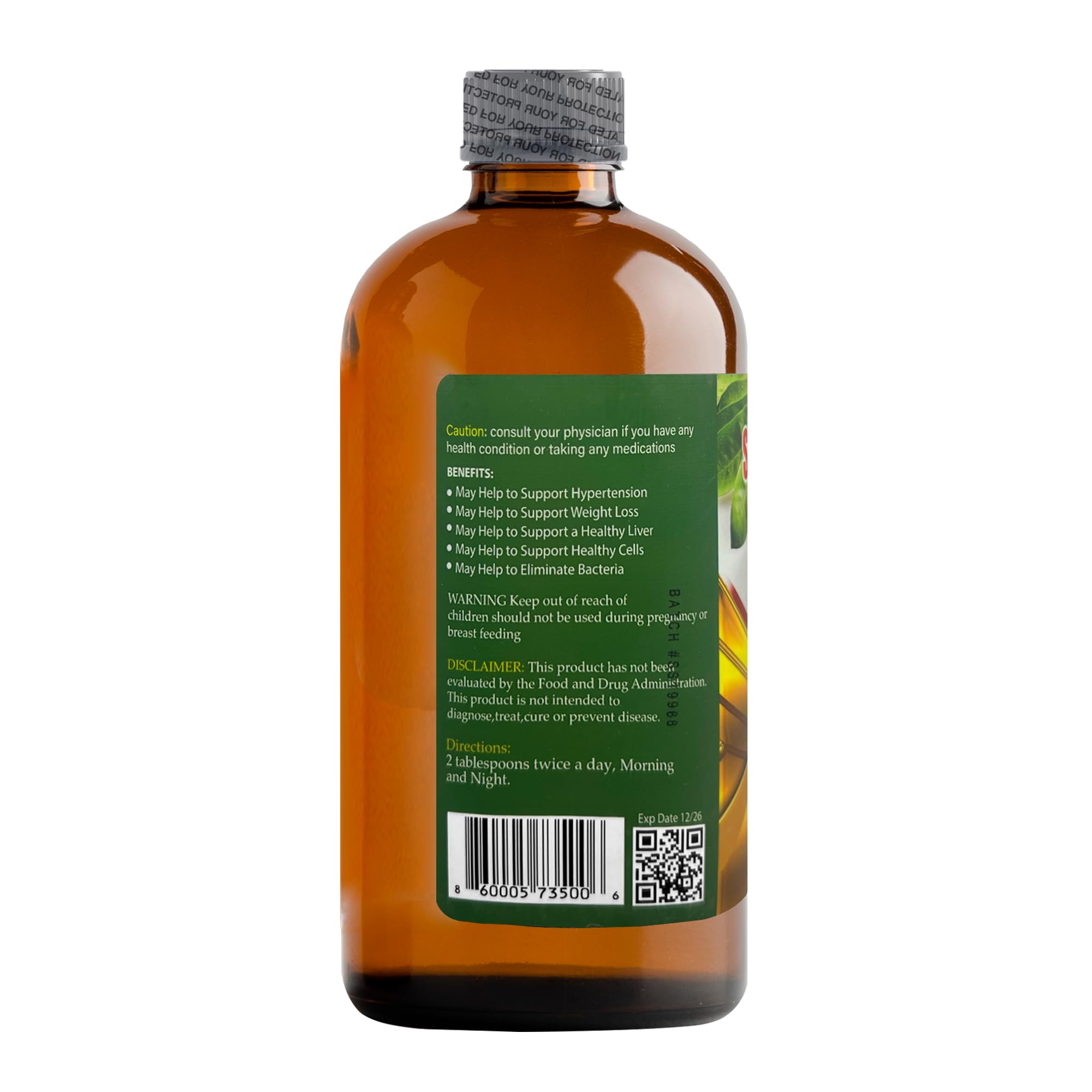 Liquid Blenz verseur – gouttes faciles à mesurer pour une consommation pratique.