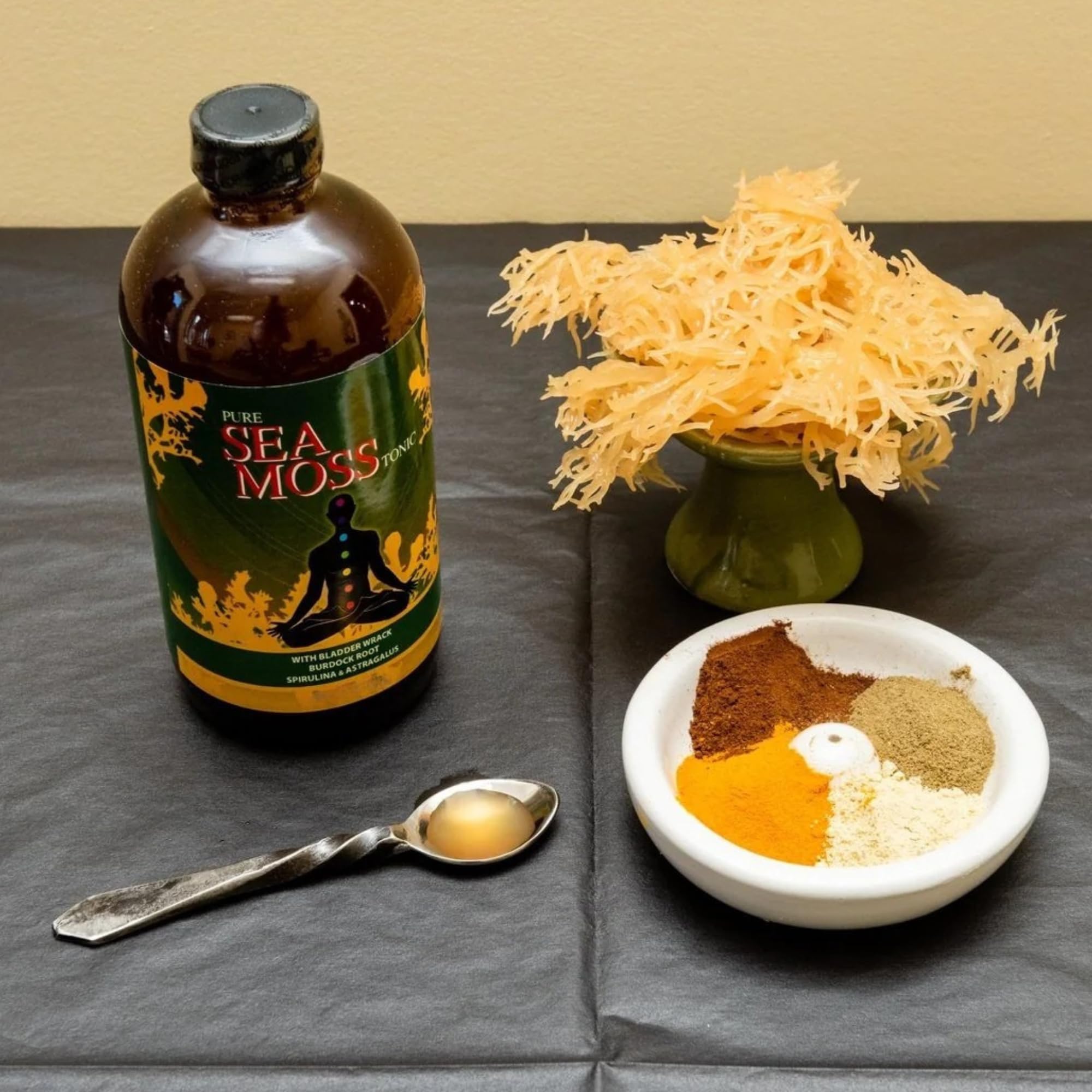 LIQUID BLENZ emballage naturel et étiquette claire du produit.