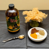 LIQUID BLENZ emballage naturel et étiquette claire du produit.