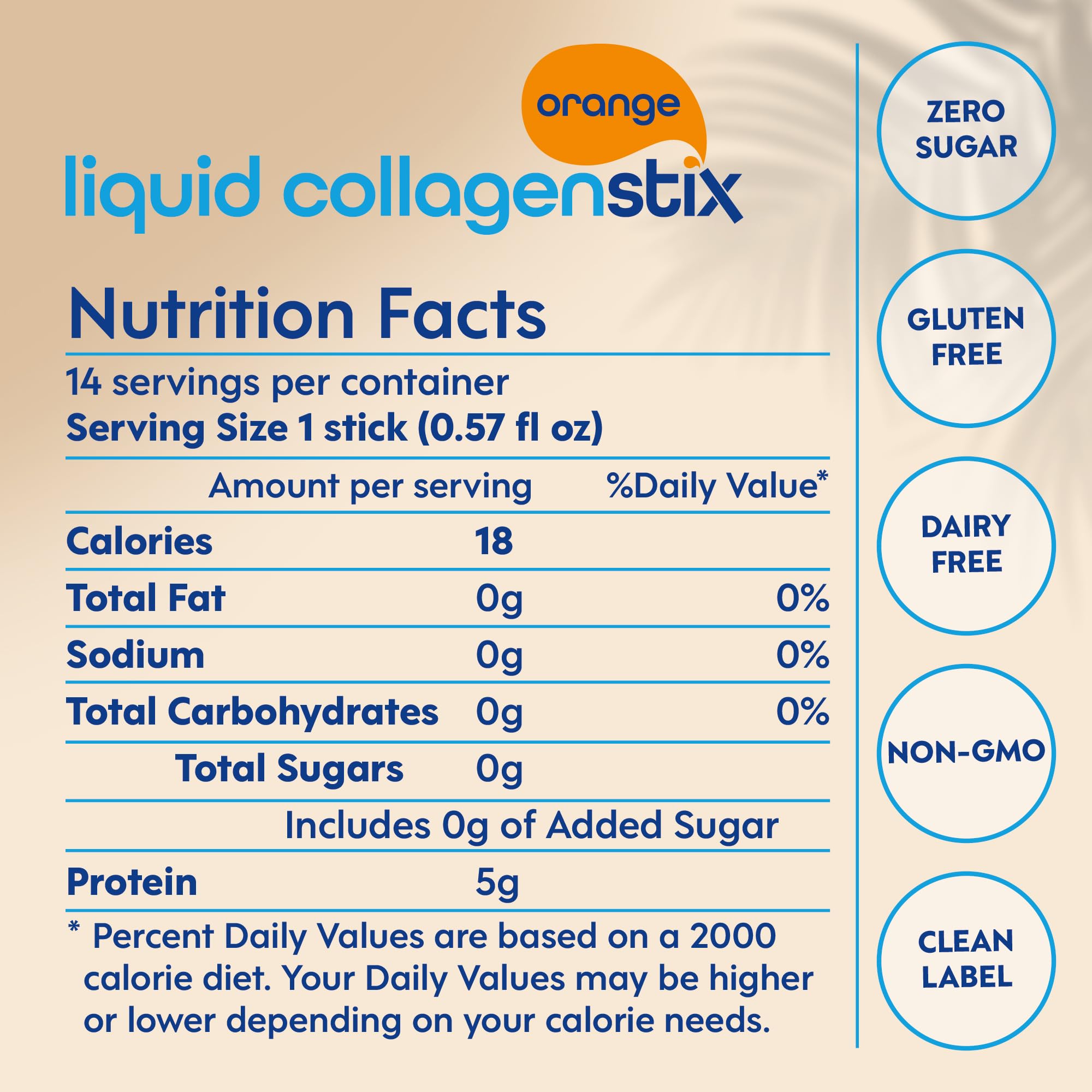 Liquid Collagen Stix – Apparence du produit prête à boire, boisson pratique.