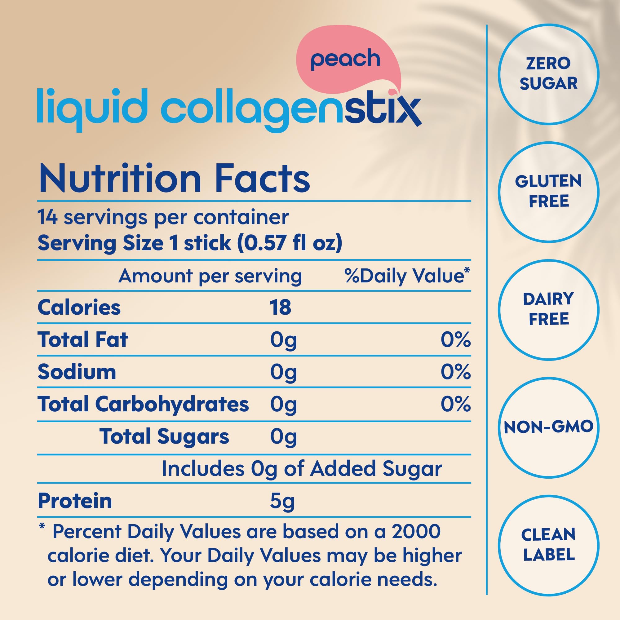 Liquid Collagen Stix fabrique-usa: produit fabriqué aux États-Unis.