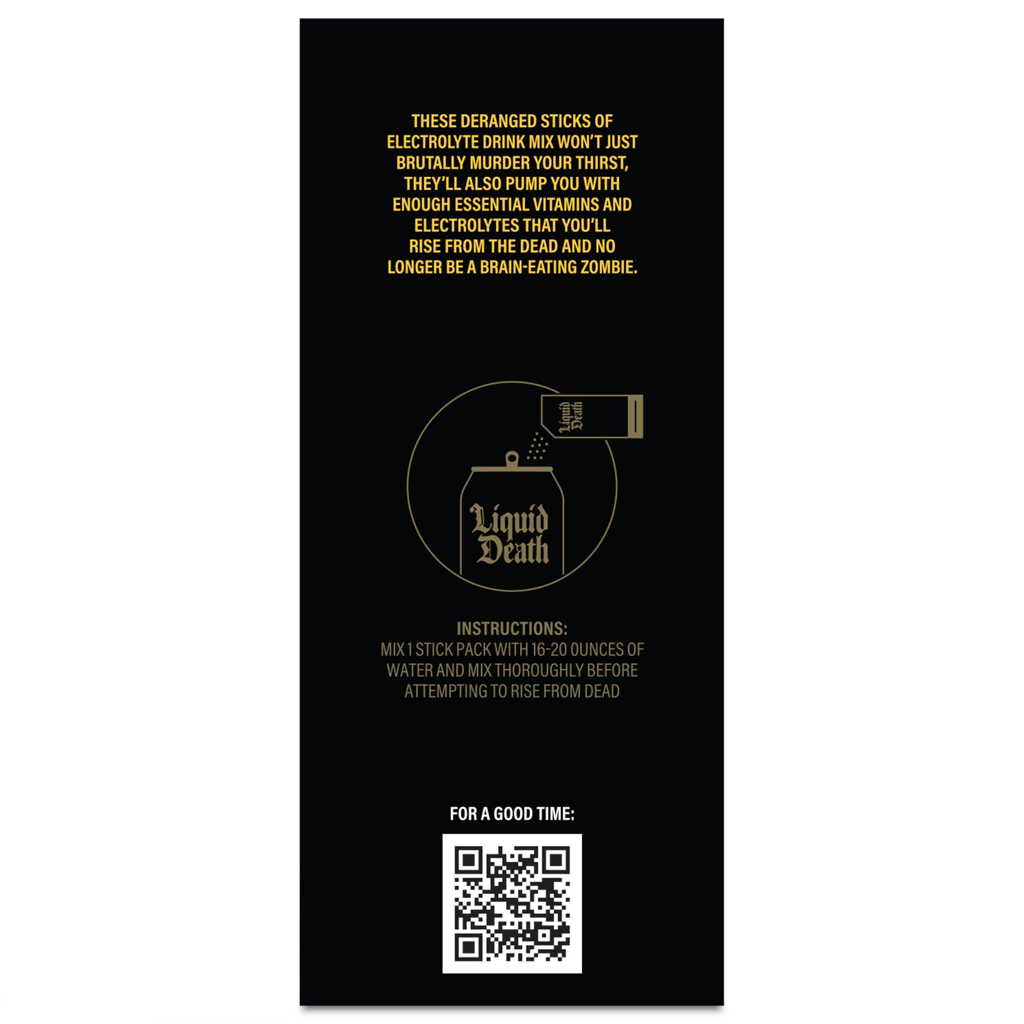 Bouteille de sport avec Death Dust mangue, hydratation rapide en déplacement.