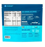 Sachet dilué Liquid I.V dans de l’eau, mélange rapide et homogène.