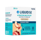 Liquid I.V. Hydratation sans sucre, saveur pêche blanche, pratique en déplacement