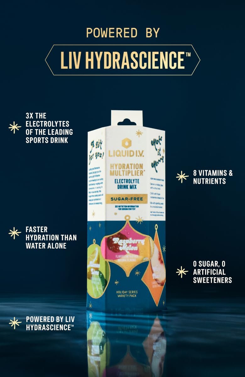 Liquid I.V. Hydration Multiplier citron-lime, goût acidulé et rafraîchissant