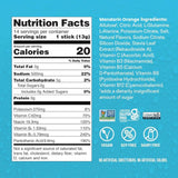 Liquid I.V. Hydration Multiplier Sans Sucre Mandarin Orange — saveur mandarine vivifiante sans sucre ajouté.