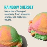Liquid I.V. Hydration Multiplier Sans Sucre Rainbow Sherbet — mélange dans l'eau frais.