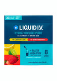Sachets Fraise Liquid I.V Hydration, goût fruité pour hydrater en déplacement.