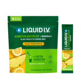 Liquid I.V. Hydration Multiplier Energy goût yuzu-ananas, hydratation et énergie