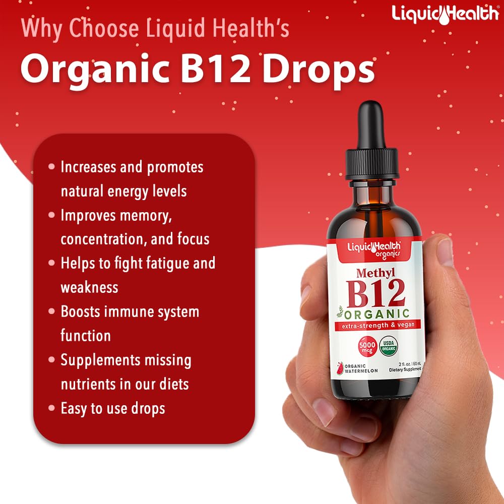 Compte-gouttes précis pour dosage facile de LIQUIDHEALTH B12