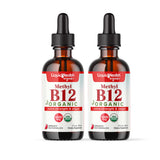 Gouttes LIQUIDHEALTH B12 méthylée en bouteille, énergie potentielle et absorption rapide.
