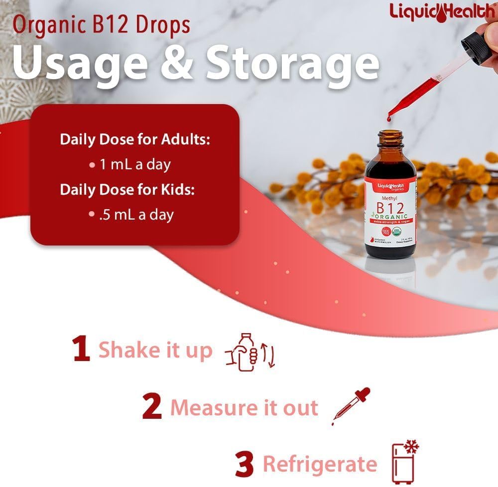Utilisation quotidienne facile de LIQUIDHEALTH B12, même en déplacement.