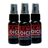 LIQUIDHEALTH Clear Voice: bouteille vaporisateur pour usage vocal avant le chant