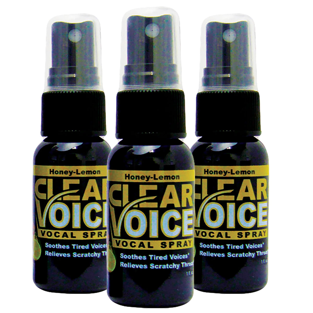 LIQUIDHEALTH Clear Voice flacon miel citron pour une gorge hydratée et une voix plus claire
