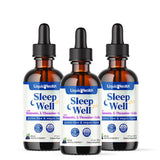 LIQUIDHEALTH Sleep Well: bouteille de gouttes et endormissement naturel.