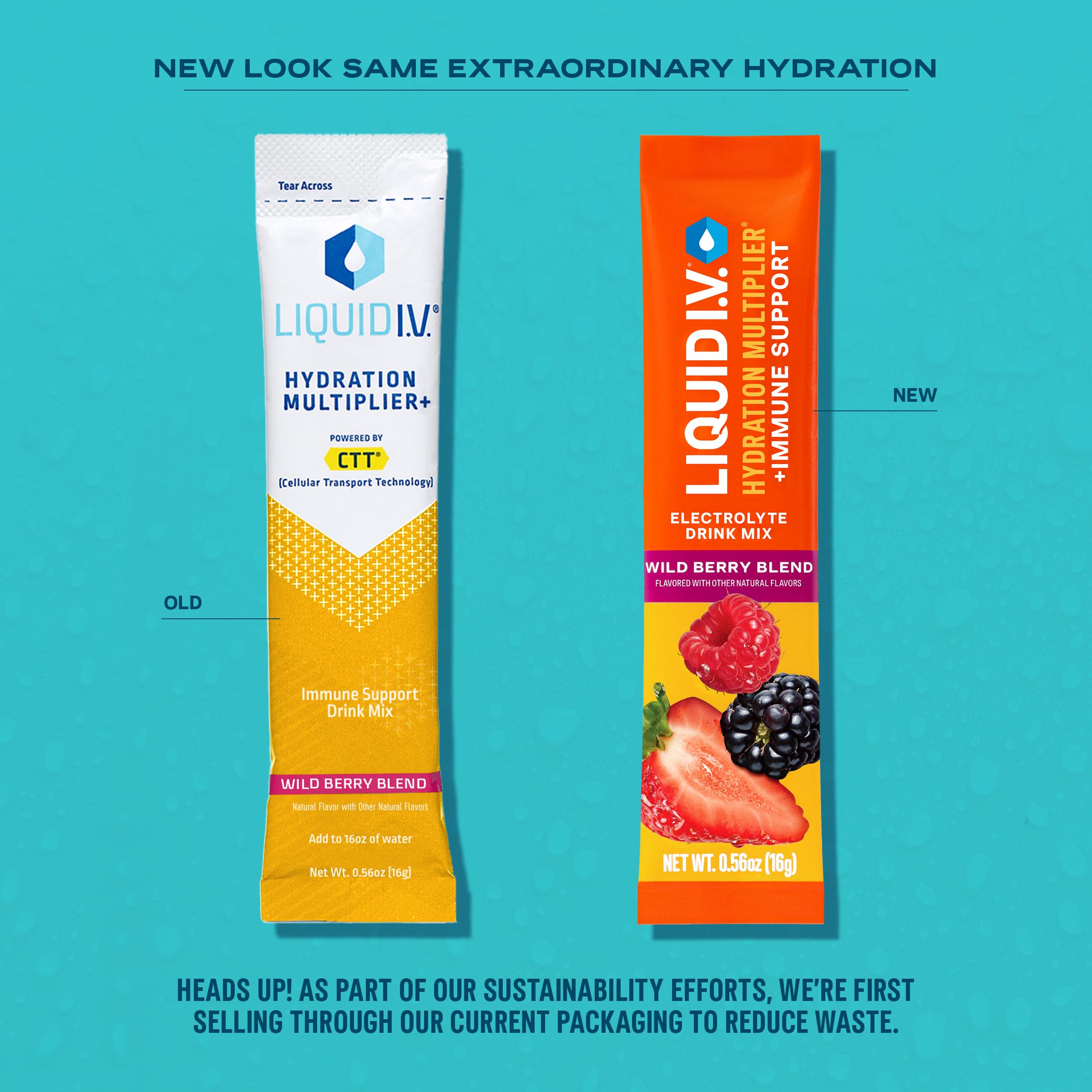 Goût Wild Berry de Liquid I.V. Hydration Multiplier, saveur fruitée et agréable