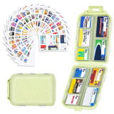 LiRainhan organisateur-pilules-voyage 10 compartiments, pratique pour rester organisé en déplacement.