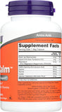 Fiche nutrition NOW Foods True Calm: éléments clés du mélange relaxant.