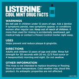 Listerine Cool Mint – Rafraîchissement mentholé, sensation de propreté buccale.