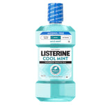 Listerine Cool Mint sans alcool, bouteille 500 ml, fraîcheur durable après chaque rinçage
