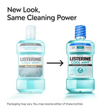 Doseur de 20 ml de Listerine Cool Mint sans alcool, pratique pour mesurer