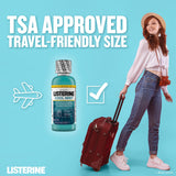 Listerine Cool Mint – Utilisation quotidienne, dose précise pour rincer.