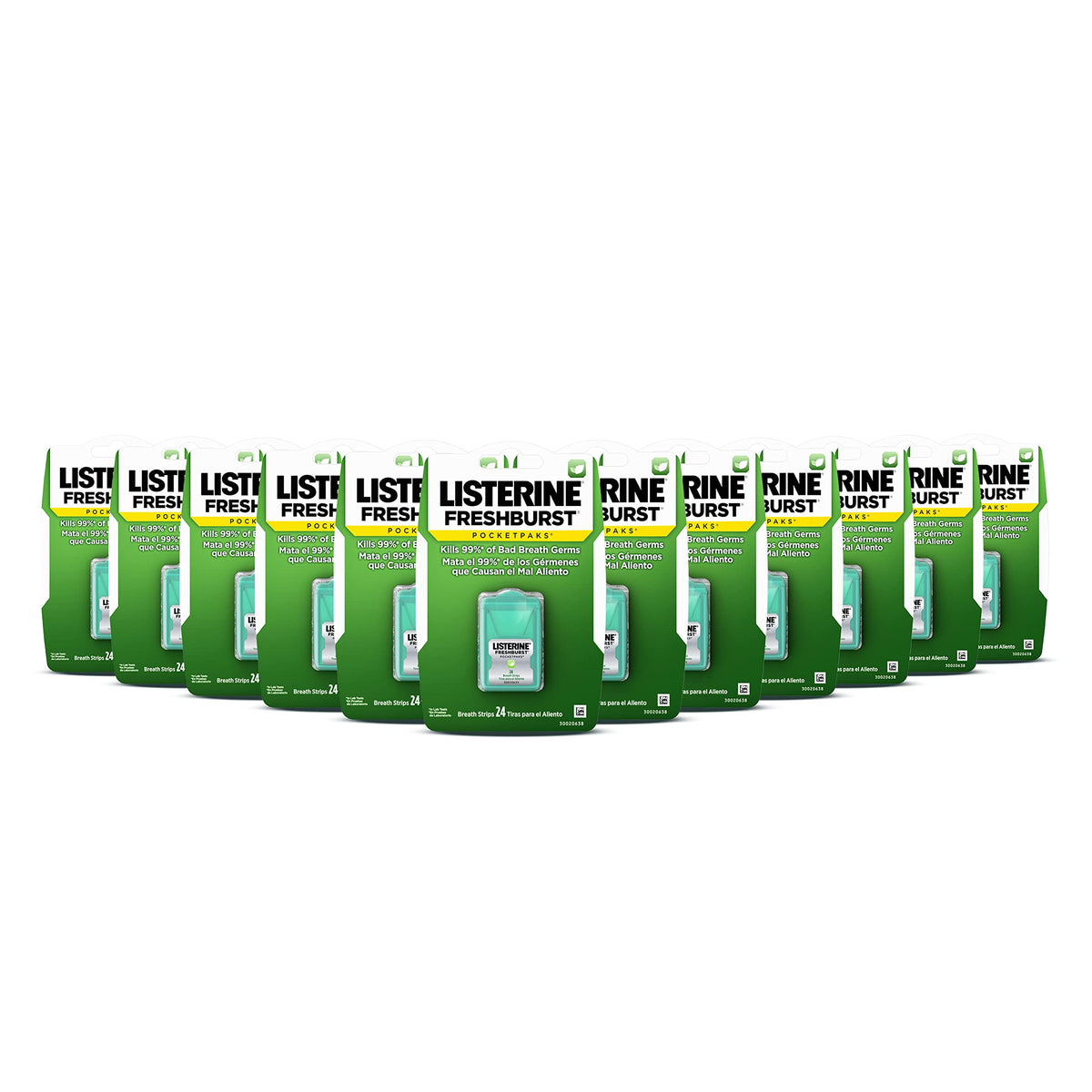 Listerine Freshburst PocketPaks : boîte portable pour une haleine fraîche en déplacement