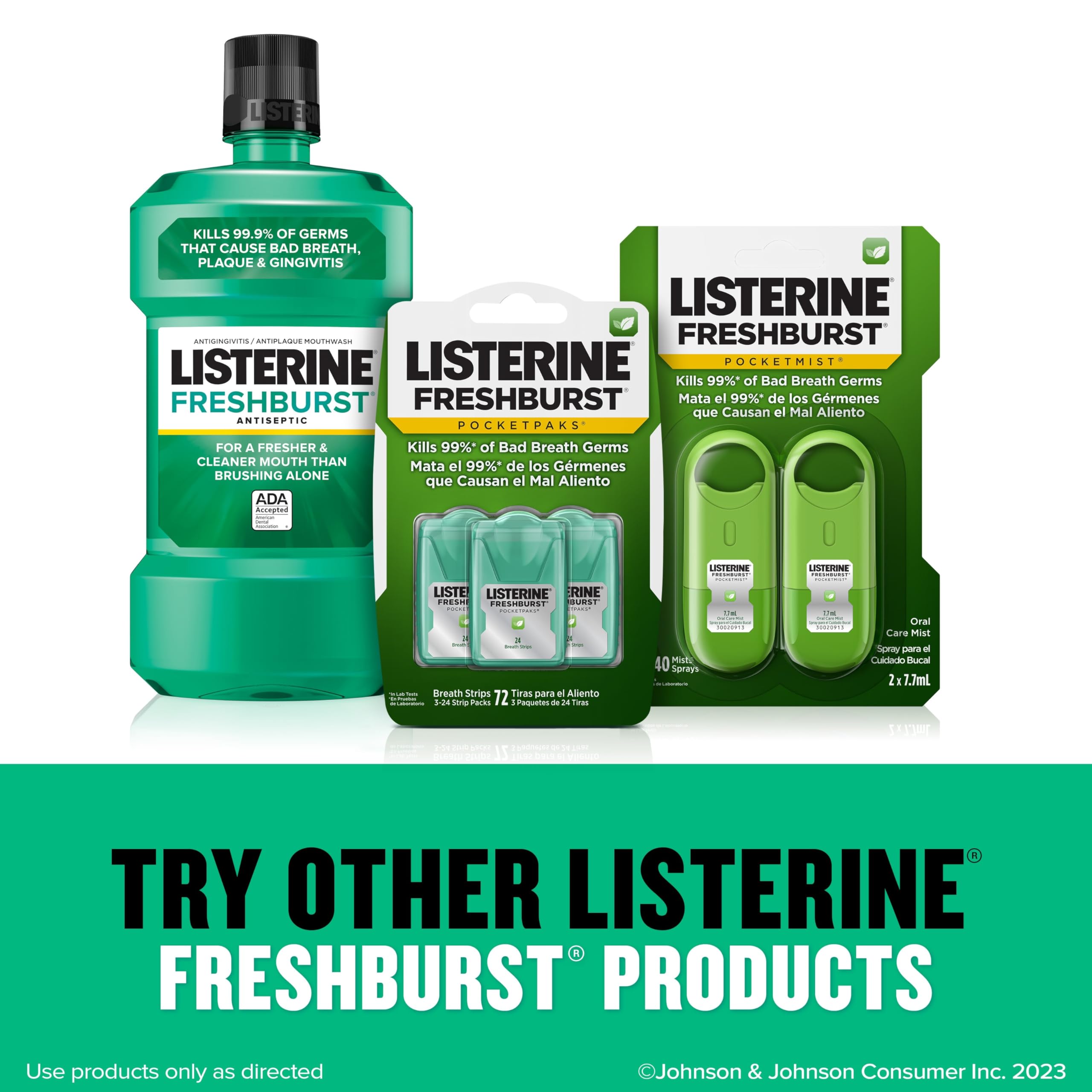 Pour réunions et rencontres, Listerine Freshburst PocketPaks offre haleine fraîche en quelques secondes
