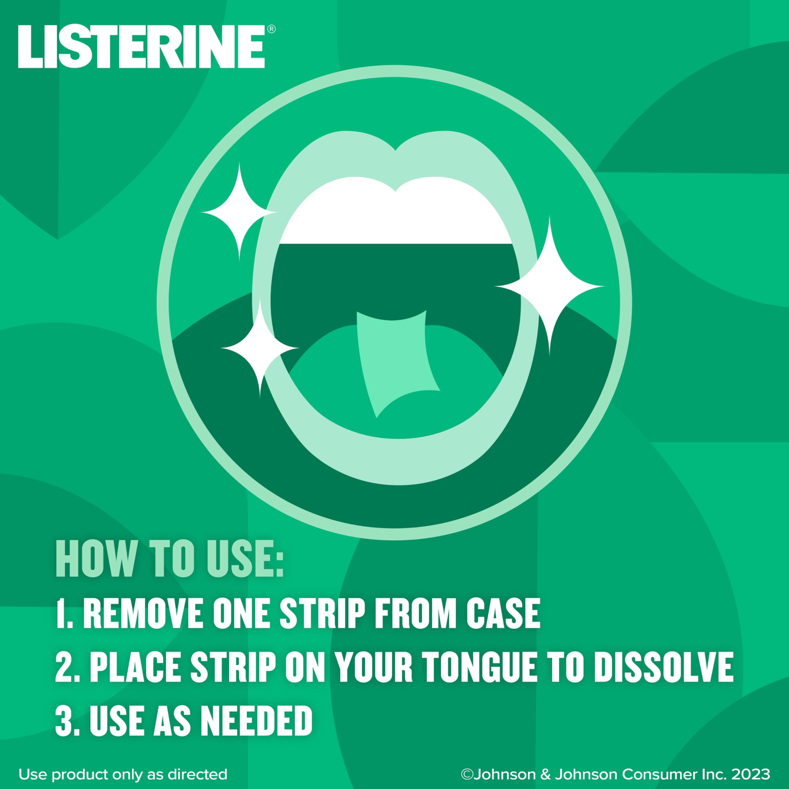 Utilisation quotidienne : Listerine Freshburst PocketPaks se glissent dans une poche pour une haleine durable