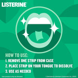Utilisation quotidienne : Listerine Freshburst PocketPaks se glissent dans une poche pour une haleine durable