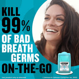 Listerine PocketPaks se dissolvent sur la langue pour une haleine immédiate