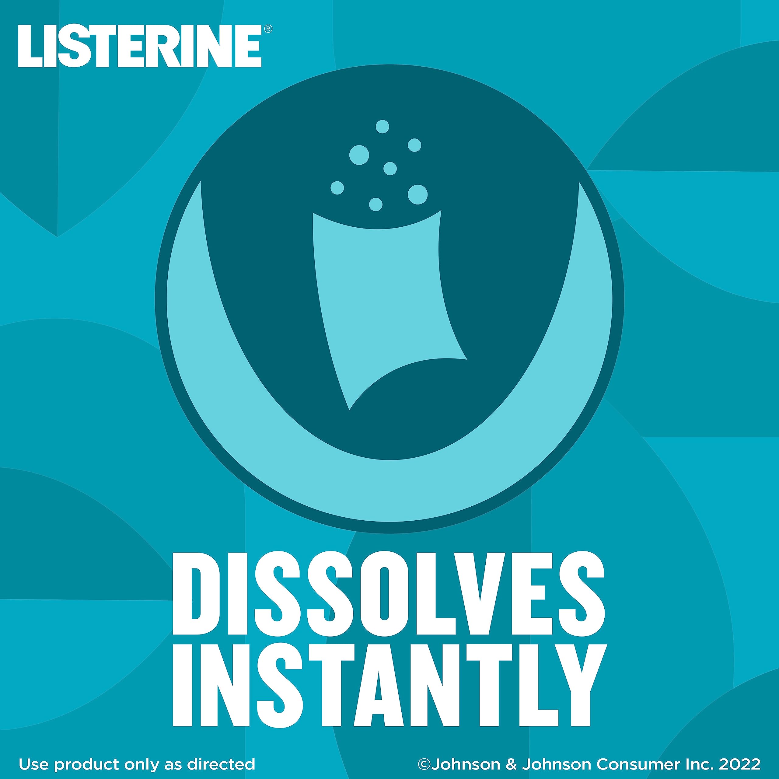 Listerine PocketPaks format 24 bandes facile à transporter